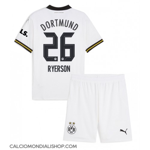 Maglie da calcio Borussia Dortmund Julian Ryerson #26 Terza Maglia Bambino 2024-25 Manica Corta (+ Pantaloni corti)